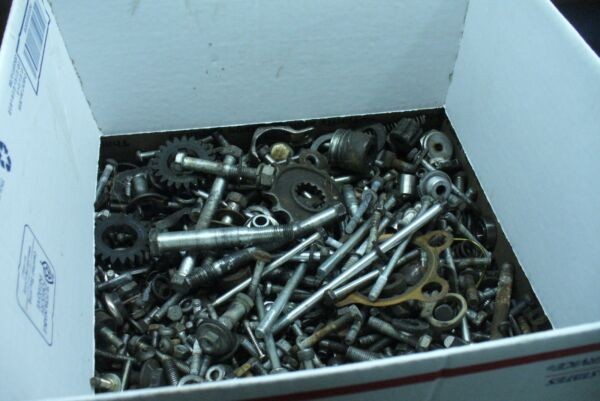  metric asian morcycle nuts bolts brackets gears bearings washer assorted  #2403