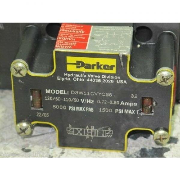 PARKER D3W11CVYC56 HYDRAULIC DIRECTIONAL CONTROL VALVE (NEW NO BOX) #1 image
