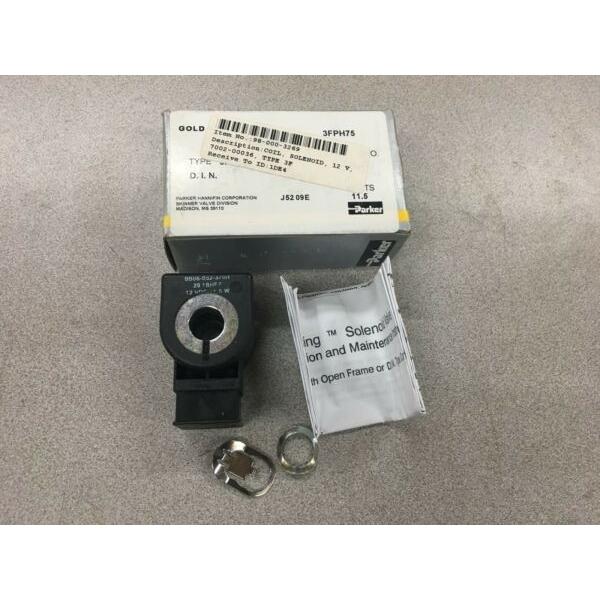 NEW IN BOX PARKER SOLENOID VALVE COIL 3FPH75 #1 image