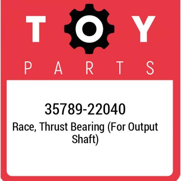 35789-22040 Toyota Race, thrust bearing (for output shaft) 3578922040, New Genui #1 image