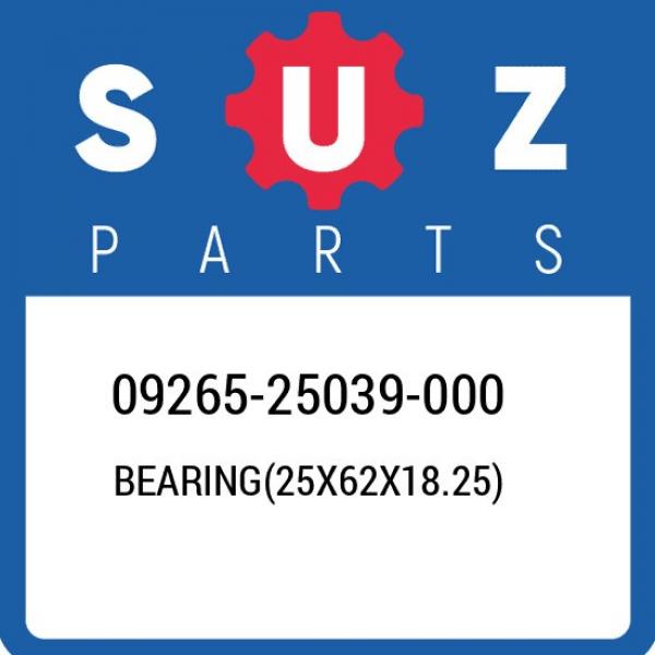 09265-25039-000 Suzuki Bearing(25x62x18.25) 0926525039000, New Genuine OEM Part #1 image